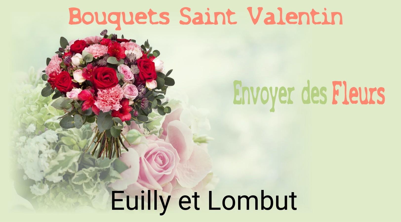 Roses de Saint-Valentin livrées à Euilly-et-Lombut